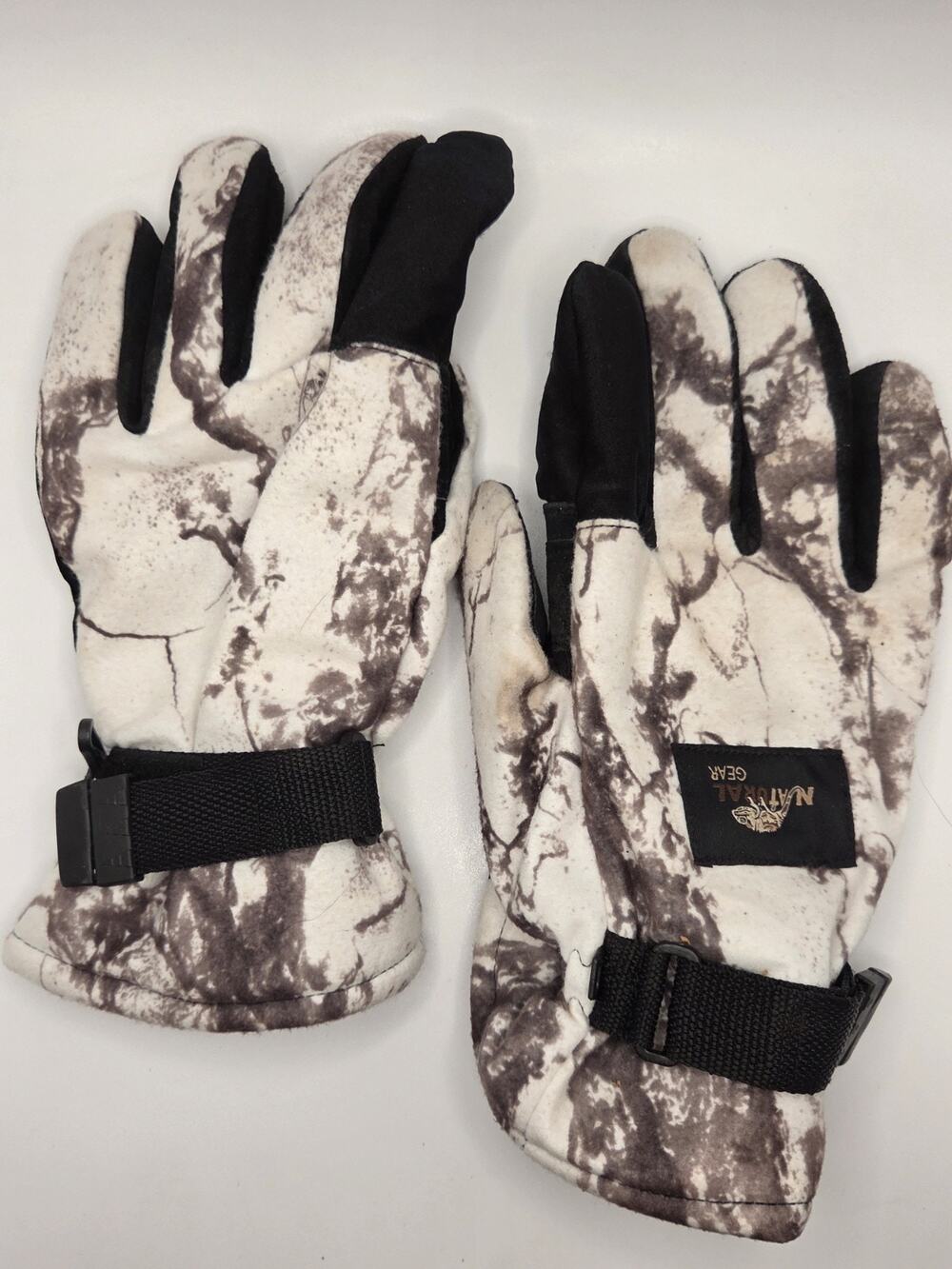 Natural Gear Insulated Snow Camo Hunting Gloves NatGear Mens XL Outdoors
